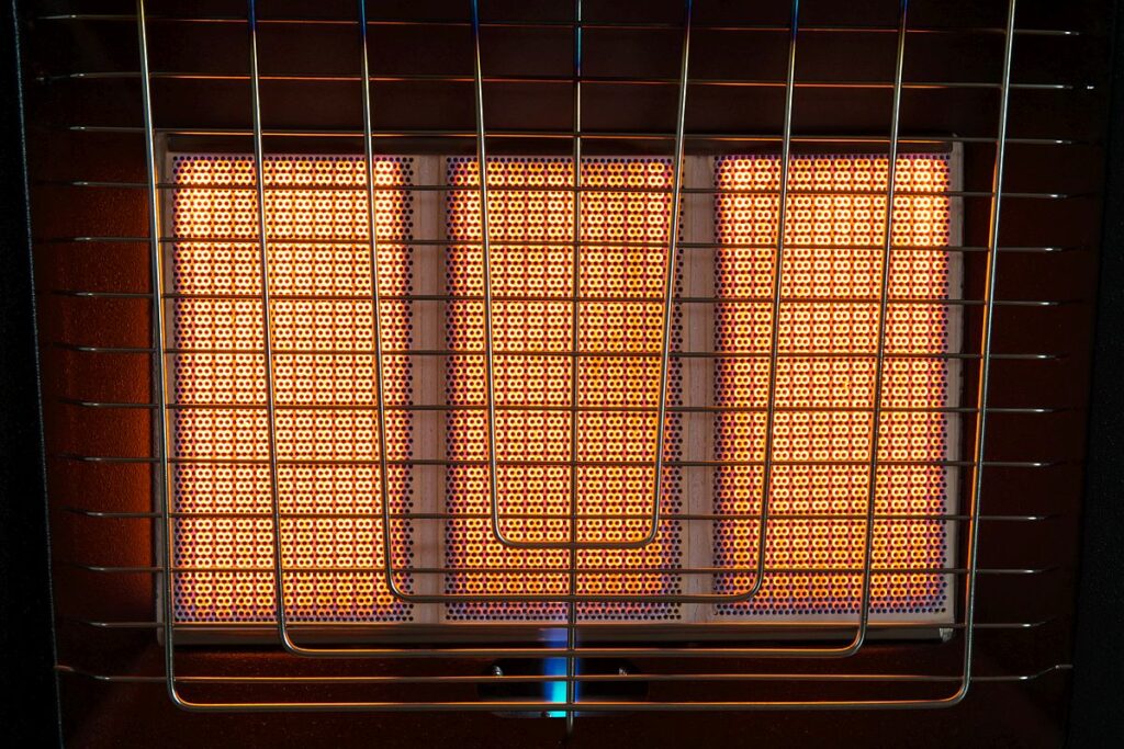gas heater emissions